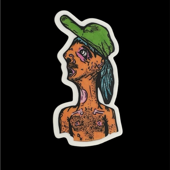 Bundle of two hand drawn stickers and two hand drawn magnets - Picture 10 of 12